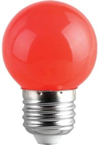 LED крушка VIVALUX COLORS LED, 1W, E27, червен