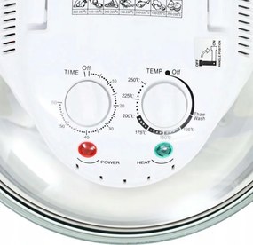 Втора ръка: Халогенна фурна Esperanza Quasar EKO003, 1400W, 18 литра, Таймер, 250C, Бял