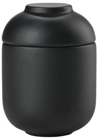 Черен керамичен органайзер за баня за памучни тампони Sensu – Zone