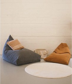 Детски пуф в теракотен цвят Cleo Toffee – Lorena Canals