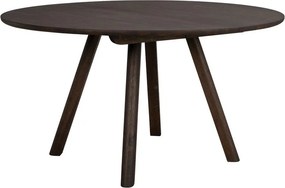 Кръгла сгъваема трапезна маса от масивен дъб ø 140 cm Clapperton – Rowico