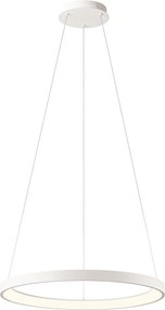 Redo 01-2672 - LED димируем полилей на кабел ICONIC LED/50W/230V Ø 58 cm, бял