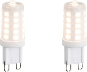 Комплект от 2 димируеми LED крушки G9 Опал 3W 250lm 2700K