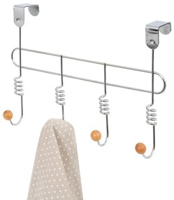 Закачалка за врата с 4 куки Spirale - Compactor