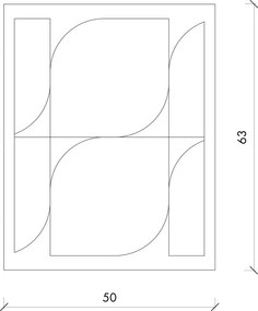 Памучни кърпи за съдове в комплект 2 бр. 50x63 cm Abi – noo.ma