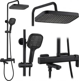 Комплект за душ Rea Arlo Black