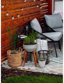 Черен градински стол North - Bonami Selection