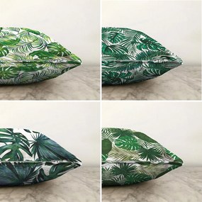 Комплект от 4 калъфки за възглавници Summer Jungle, 55 x 55 cm - Minimalist Cushion Covers