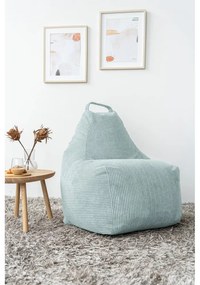 Пуф от рипсено кадифе в цвят мента Play Amuse – SLOWDOWN