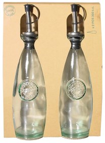 Комплект за олио и оцет от рециклирано стъкло , 300 ml Authentic - Ego Dekor