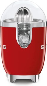 Електрическа цитрус преса Smeg CJF11RDEU, 70 W, Антикапкова система, Противоплъзгаща се основа, Червен