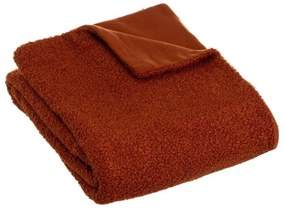 Одеяло от шерпа в тухлен цвят 130x160 cm Sherpa Bouclé – Casa Selección