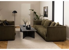 Черна мраморна масичка за кафе 70x140 cm Vega – Actona