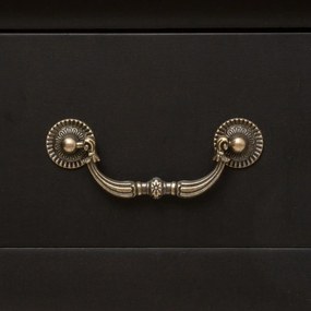 Конзолна маса atmosphera Chrysa, 87 cm - Черен