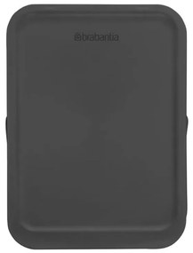 Кош за разделно събиране на боклук Brabantia Sort&Go 1004140, 40 л, Дръжка, Възможност за стенен монтаж, Тъмносив