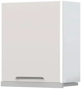 Висящ шкаф Modena A7-60-1KU за кухненски аспиратор sliding-White - Gray light