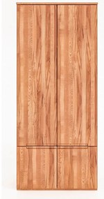 Гардероб от букова дървесина 90x206 cm Vento 2 - The Beds