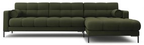 Зелен ъглов диван (десен ъгъл) Bali – Cosmopolitan Design