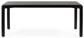 Черна маса за хранене , 180 x 100 cm Atlas - Teulat