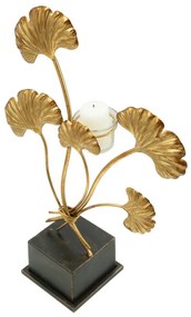 Железен свещник в златист цвят Oasis Iris - Mauro Ferretti