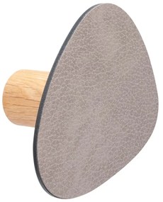 Сива стенна стоманена кука Dot S Bull – LIND DNA