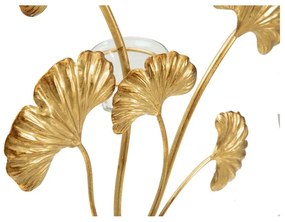 Железен свещник в златист цвят Oasis Iris - Mauro Ferretti