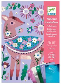 Djeco - Направи картини с фолиа Красиви животни DJ09519