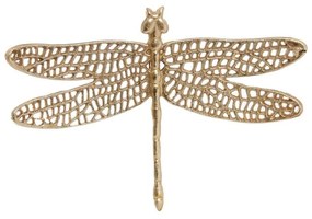 Метална декорация за стена 36x24 cm Dragonfly – Light &amp; Living