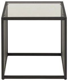 Маса за съхранение със стъклен плот 40x40 cm Strington - Actona