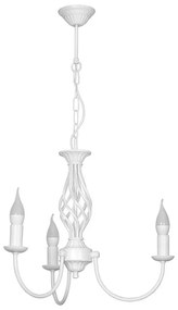 Полилей КОМО, бял, 3xE14