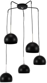 Висяща таванна лампа Canonus 5-lamps