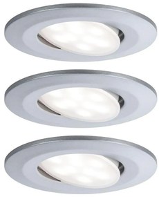 Paulmann 99933 - Комплект 3x LED 5,2W IP65 влагозащитени вградени лампи 230V