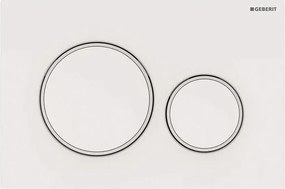Geberit 115.882.11.1 - Бутон за смиване Sigma20 24,6x16,4 см бял