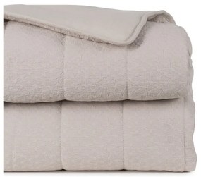 Бежово капитонирано покривало за легло 240x260 cm – Ixia