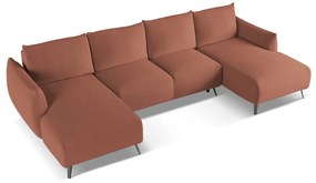 Розов ъглов диван Malie – Makamii