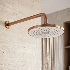 Кръгла душ глава REA JS-021BRG Brush Copper