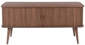 Кафяв скрин с чекмеджета и плъзгащи се врати Barbier - Zuiver