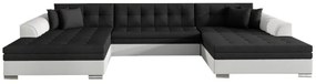 Разтегалелен диван П-образен ALABAMA, 355x80x165, Inari 100/soft 17