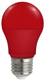 LED Крушка A50 E27/4,9W/230V червена