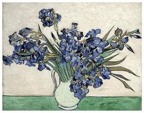 Репродукция на Винсент ван Гог - , 40 x 26 cm Irises 2 - Fedkolor
