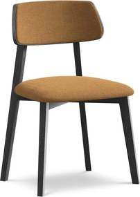 Теракотен трапезен стол от масивна дървесина Niu – Makamii