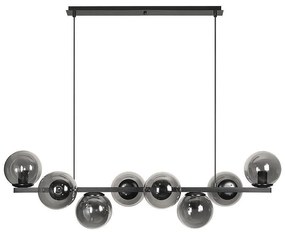 Полилей ФИОРЕ, черен/сив, 8xE27