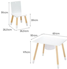 Комплект детски мебели 3 бр. – Roba