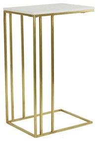 Странична масичка с плот от имитация на мрамор 31x41 cm Roshan – Light &amp; Living