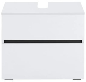 Бял шкаф за умивалник , 60 x 55 cm Wisla - Støraa