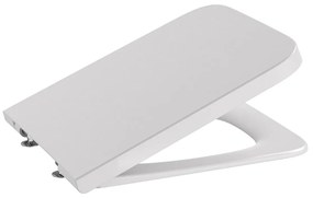 Седалка и капак. Roca, A80153263B, SQUARE, за тоалетна чиния, със забавено падане