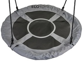 Градинска люлка "Щъркелово гнездо" 100 cm ECOTOYS сива