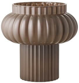 Кафява стъклена ваза (височина 27 cm) Celia – House Nordic