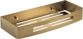Gedy - Стенна полица за душ SMART 30x12,8 cm матова златна