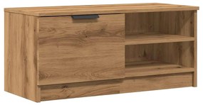 856856 vidaXL ТВ шкаф Artisan Oak 80x35x36,5 cm Инженерна дървесина